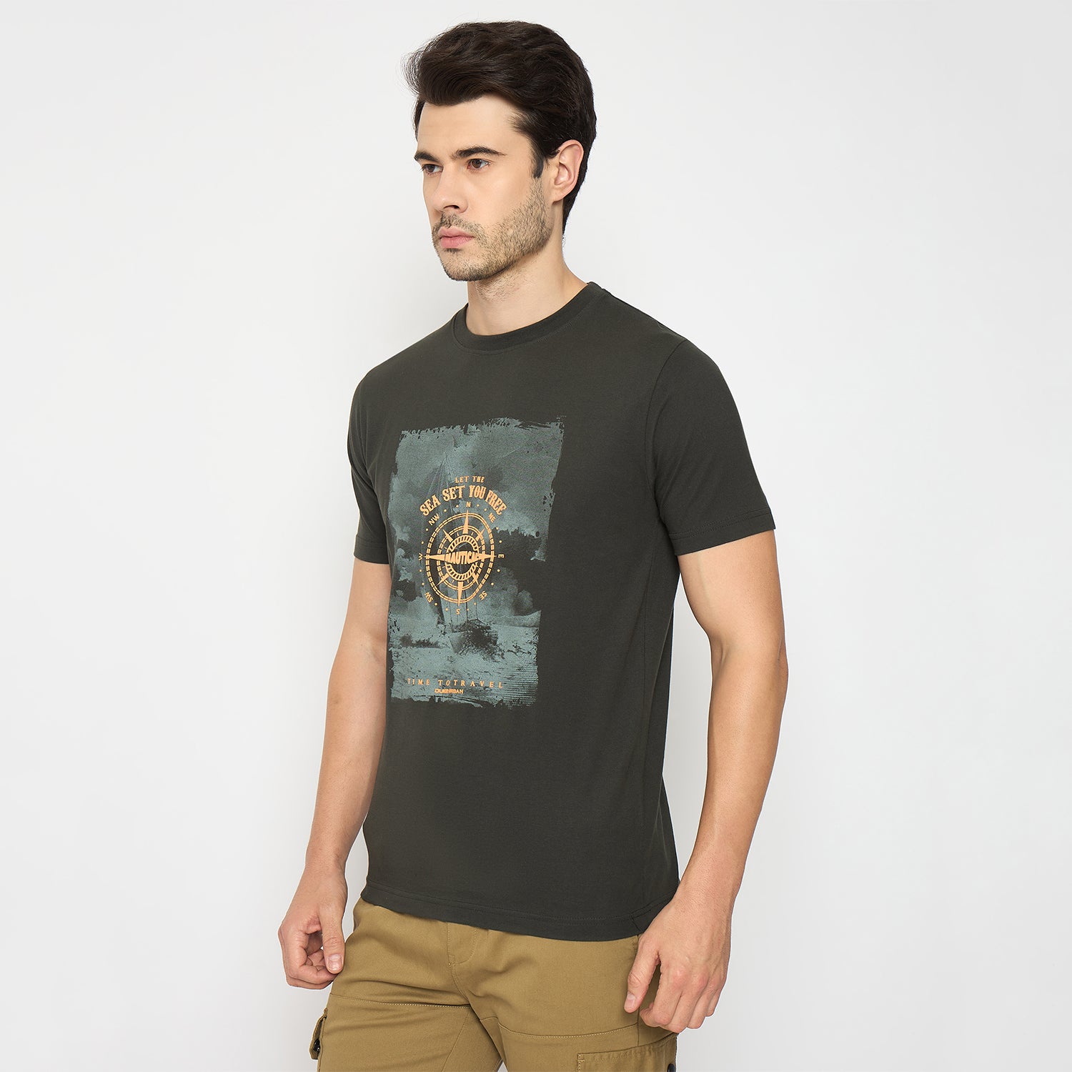 Duke Urban Men Half Sleeve Cotton Tshirt (LF7493)