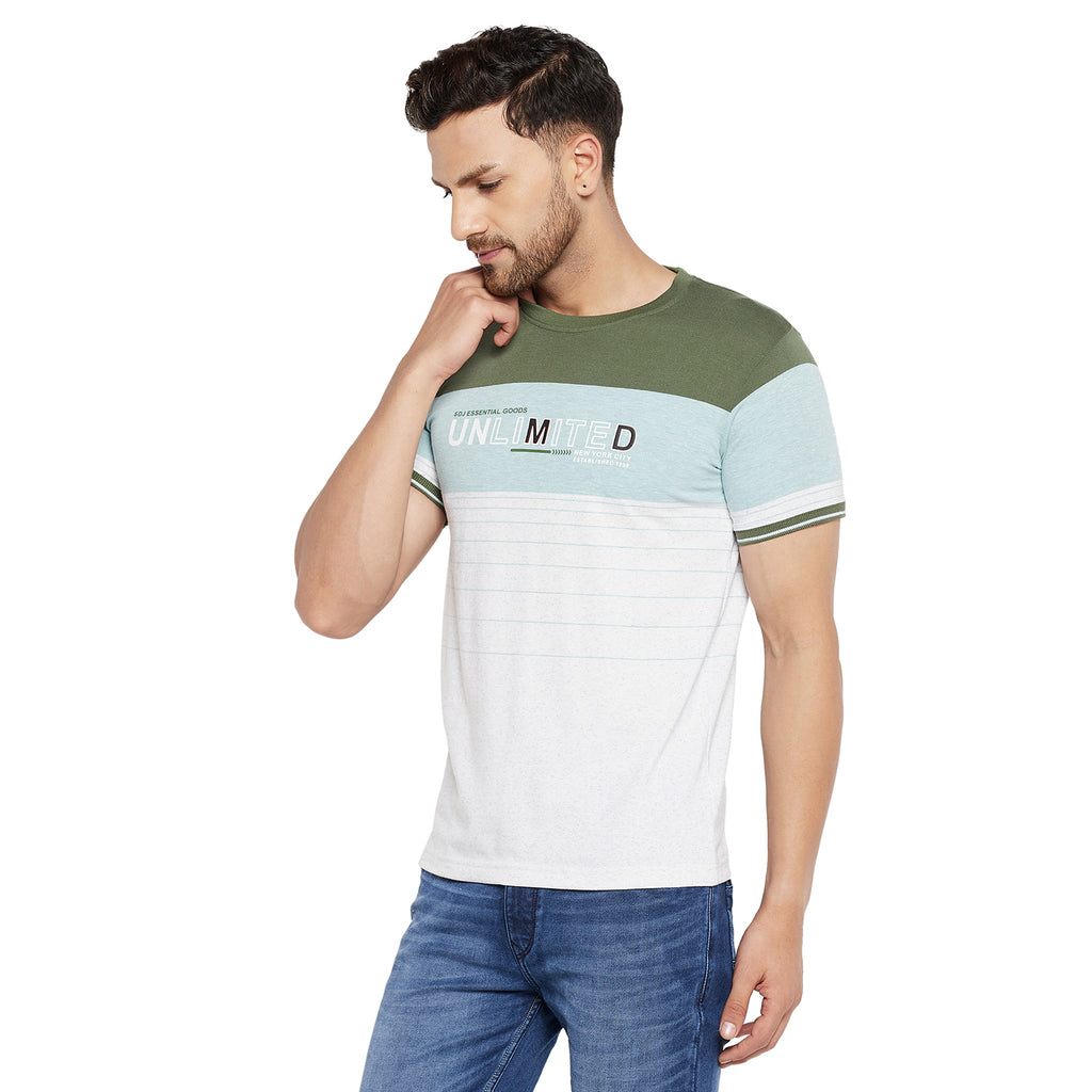 Duke Urban Men Half Sleeve Cotton T-shirt (LF5471)