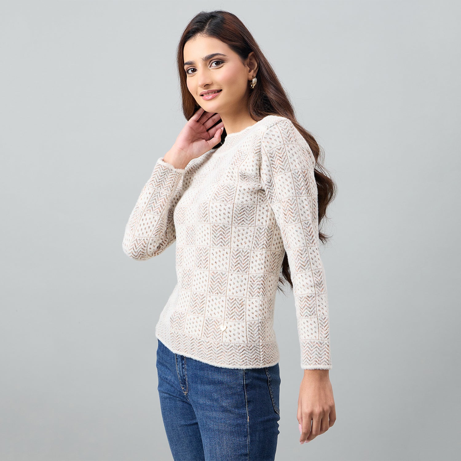 Duke Urban Women Full Sleeve BoatNeck Pullover (SDS1398)