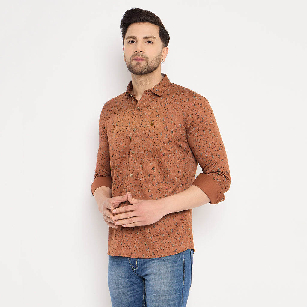 Duke Stardust Men Full Sleeve Cotton Shirts (SDO8PRSL)