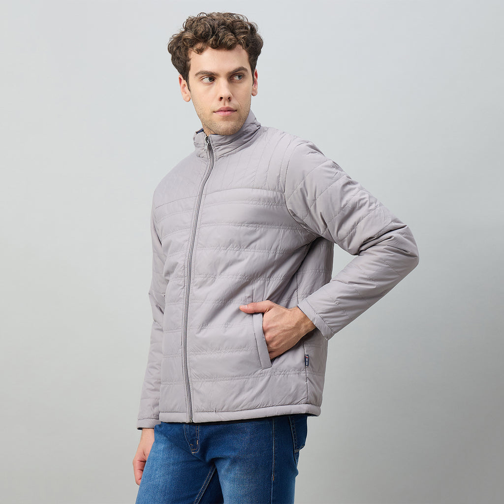 Duke Urban Men Reversible High Neck Regular Jacket (OSDZ9292)