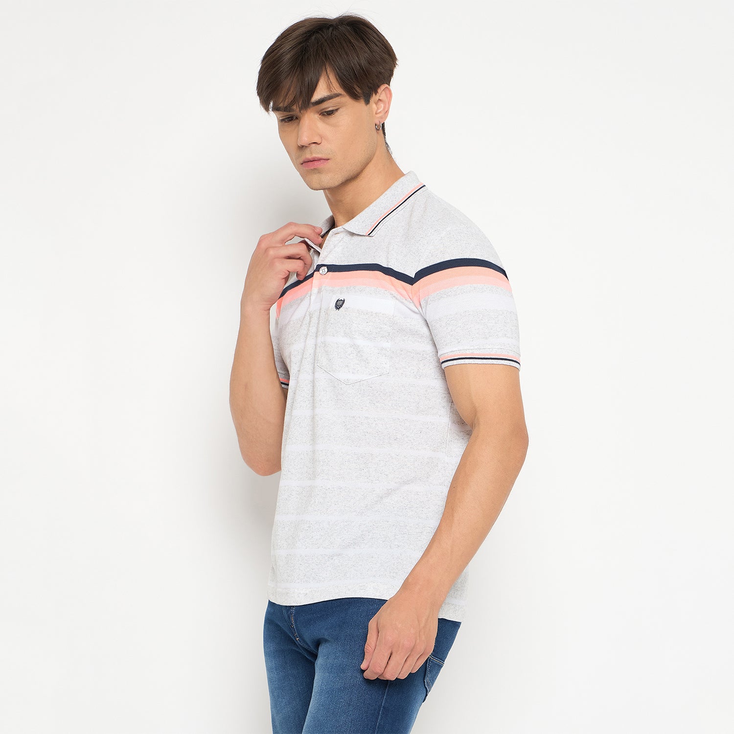 Duke Strardust Men Half Sleeve Cotton T-shirt (LF7129)