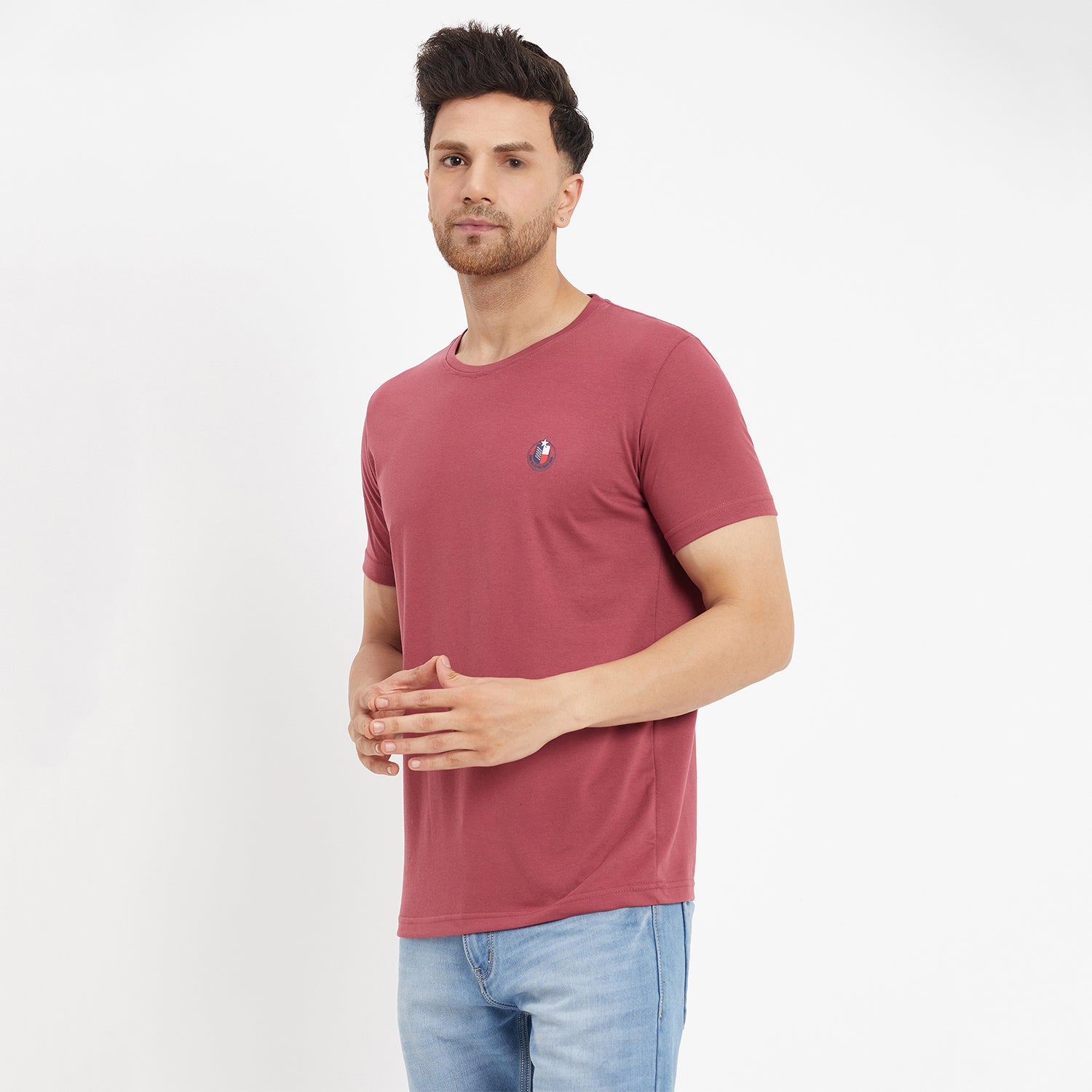 Duke Stardust Men Half Sleeve Cotton T-shirt (ONLF252)
