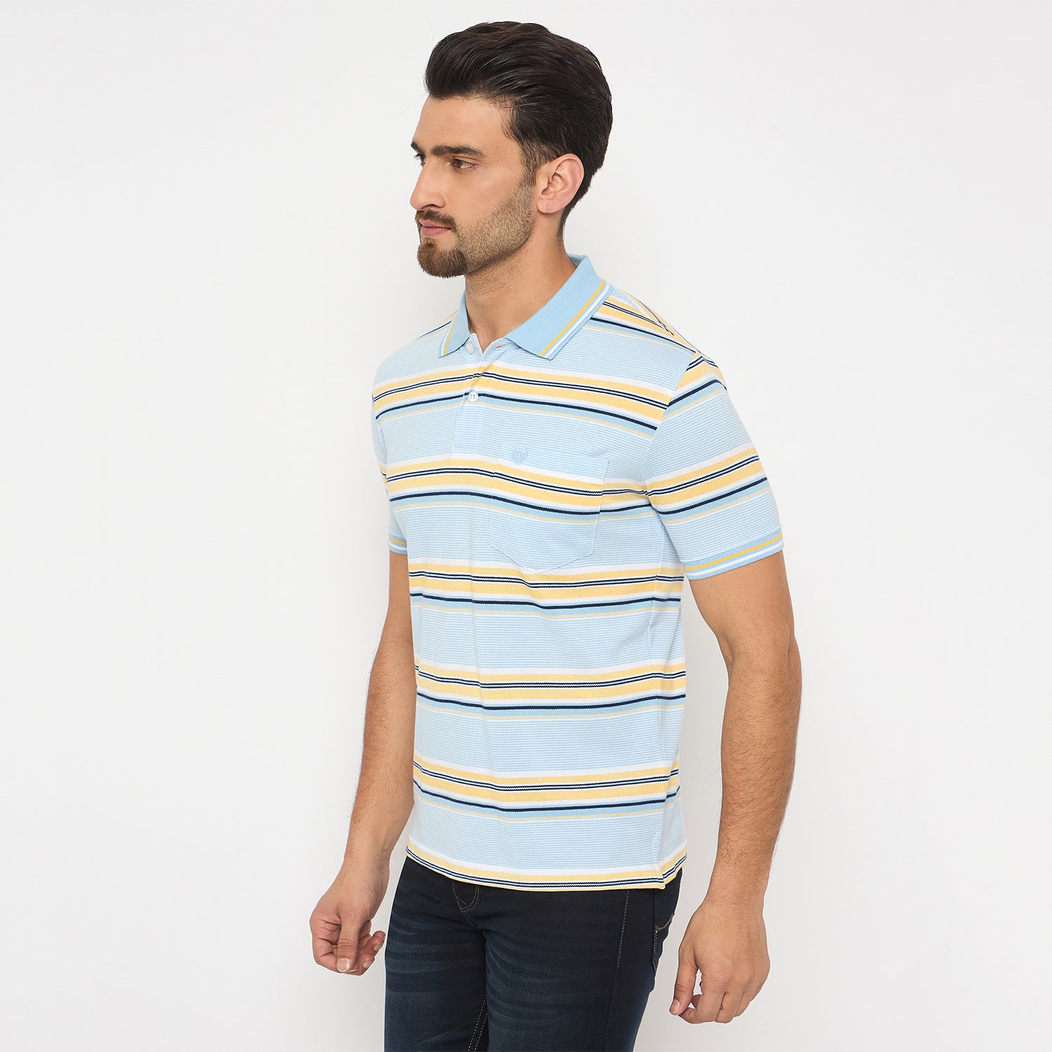 Duke Urban Men Half Sleeve Cotton Tshirt (LF7370)