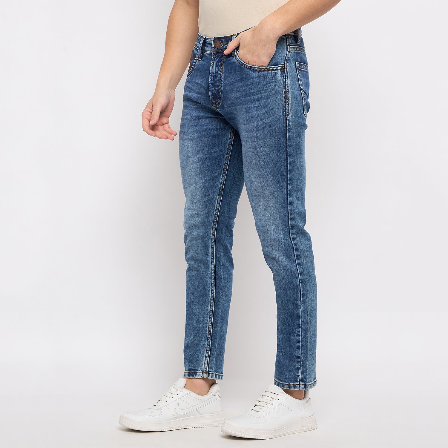 Duke Urban Men Smart Fit Stretchable Jeans (SDD5576)