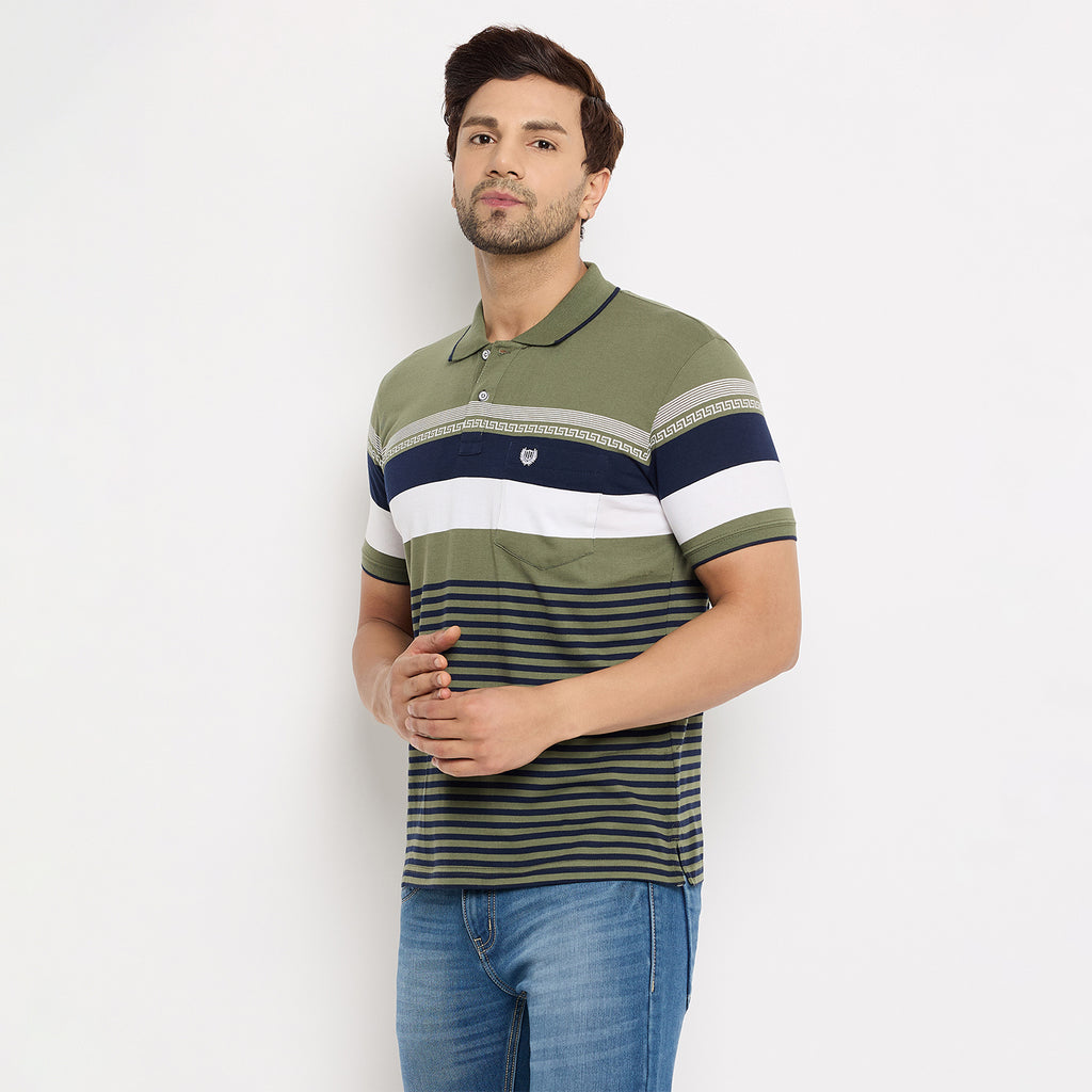 Duke Stardust Men Half Sleeve Cotton T-shirt (LF7212)