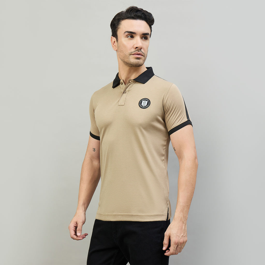 Duke Urban Men Half Sleeve Cotton Smart Fit Casual T-shirt (LF7896)