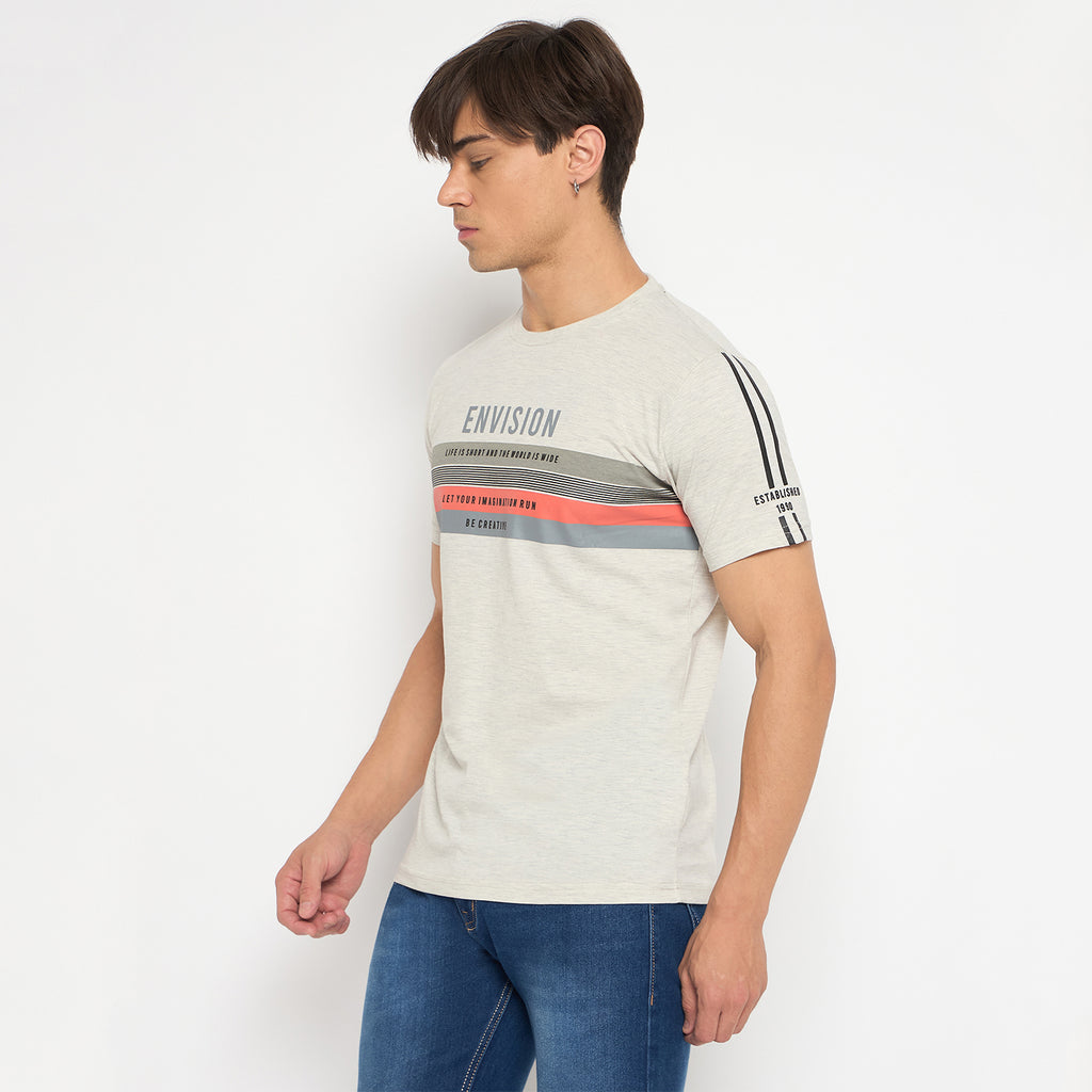 Duke Strardust Men Half Sleeve Cotton T-shirt (LF7104)