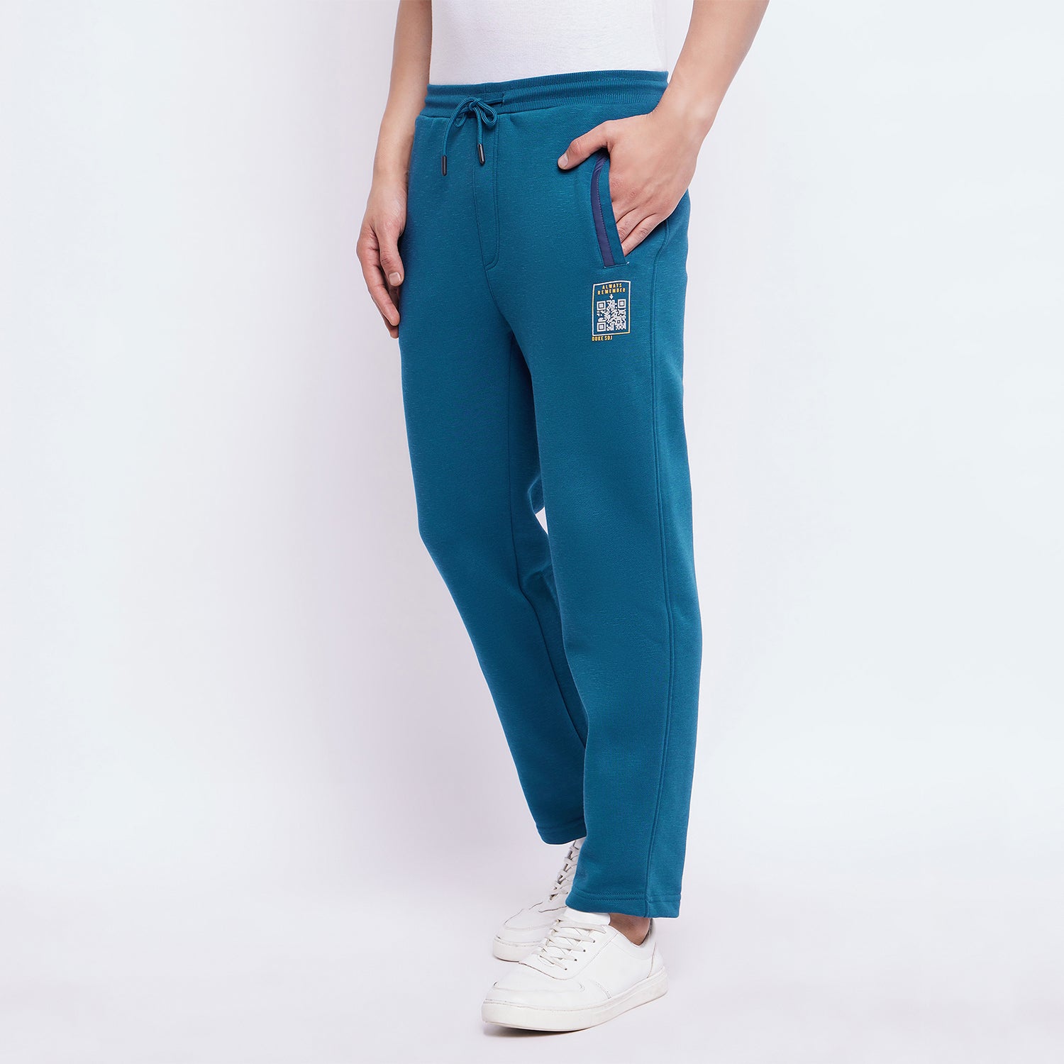 Duke Urban Men Solid Track Pant (LF5685)