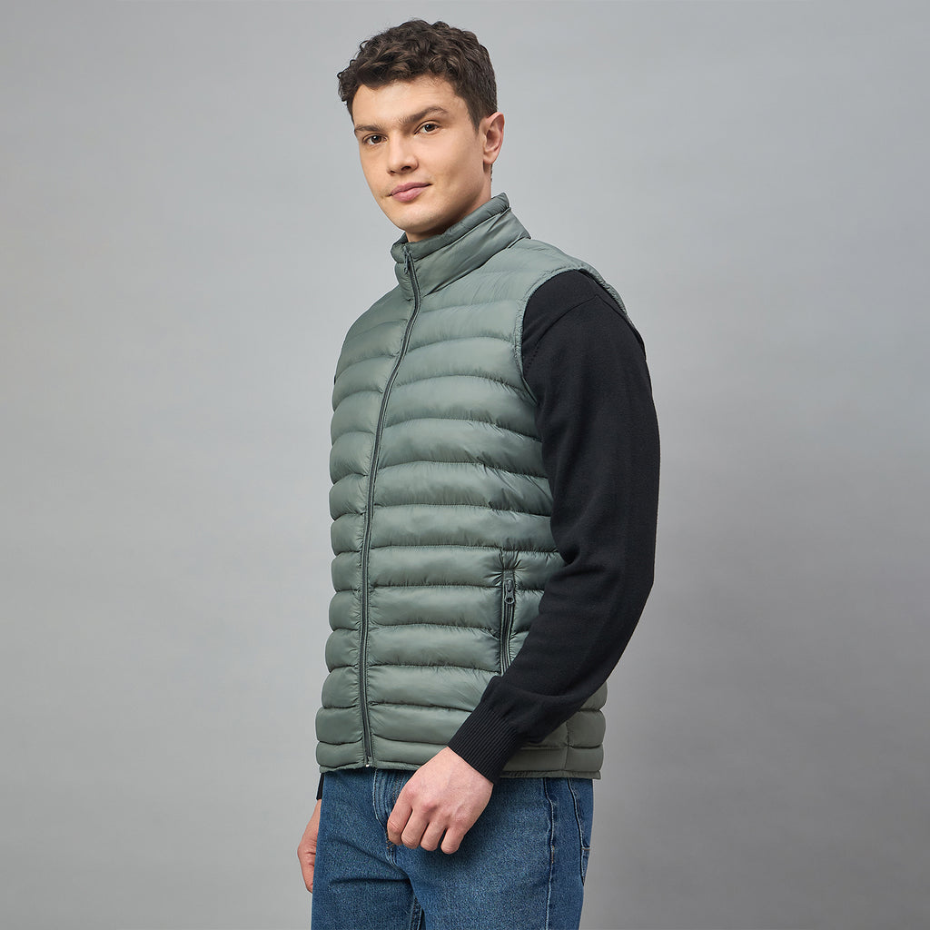 Duke Urban Men Full Sleeve High Neck Puffer Jacket (SDZ2250N)