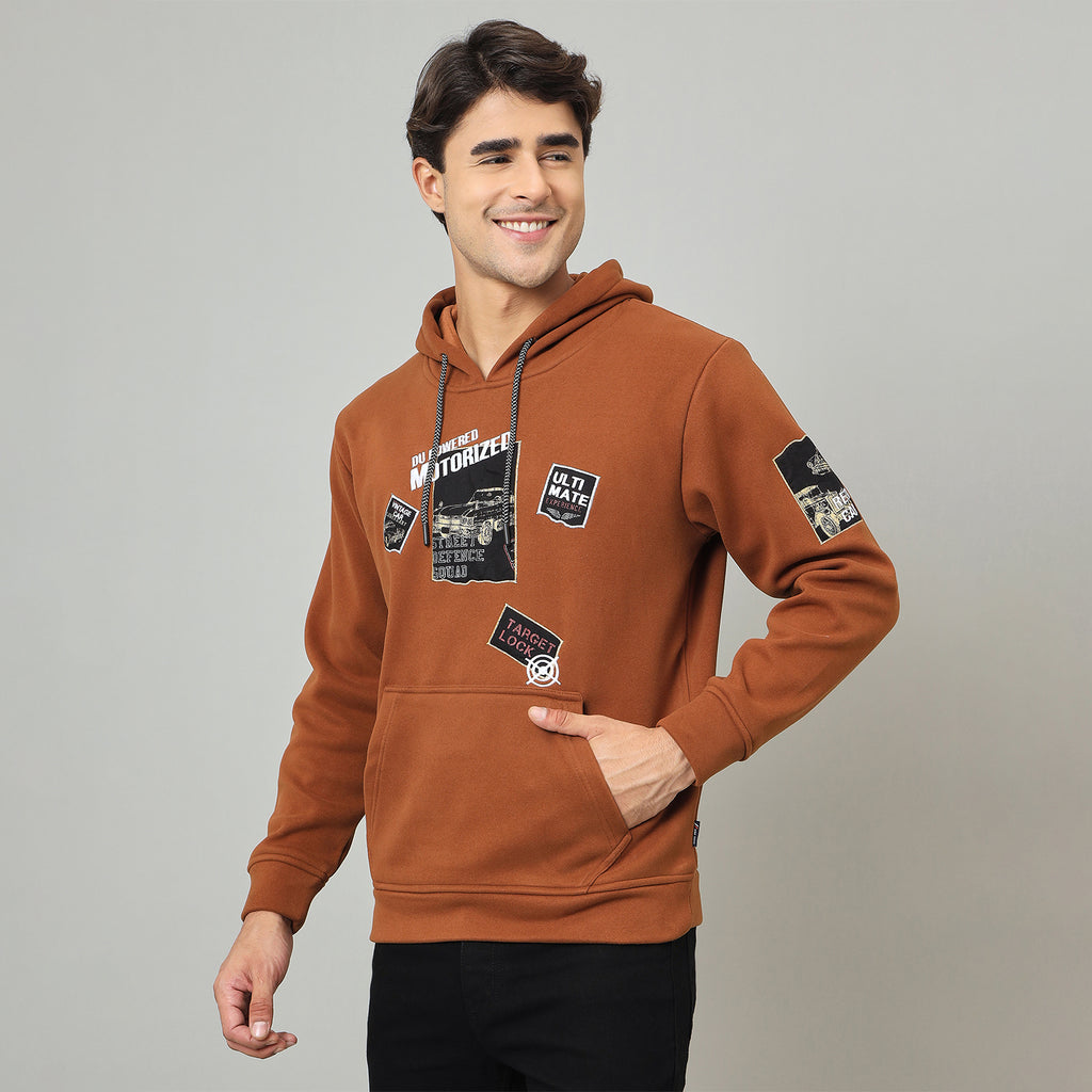 Duke Urban Men Hooded Regular Sweatshirt (LF6369)