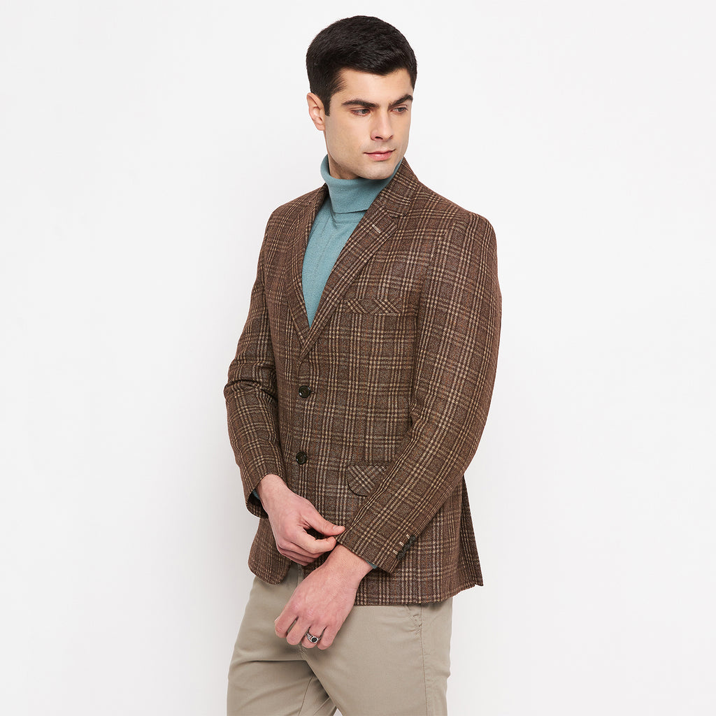 Duke Stardust Men Full Sleeve Coat (SDZ826)