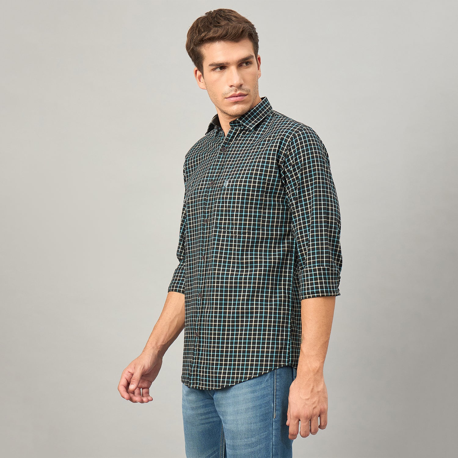 Duke Urban Men Full Sleeve Cotton Shirt (SDO5CKBF)
