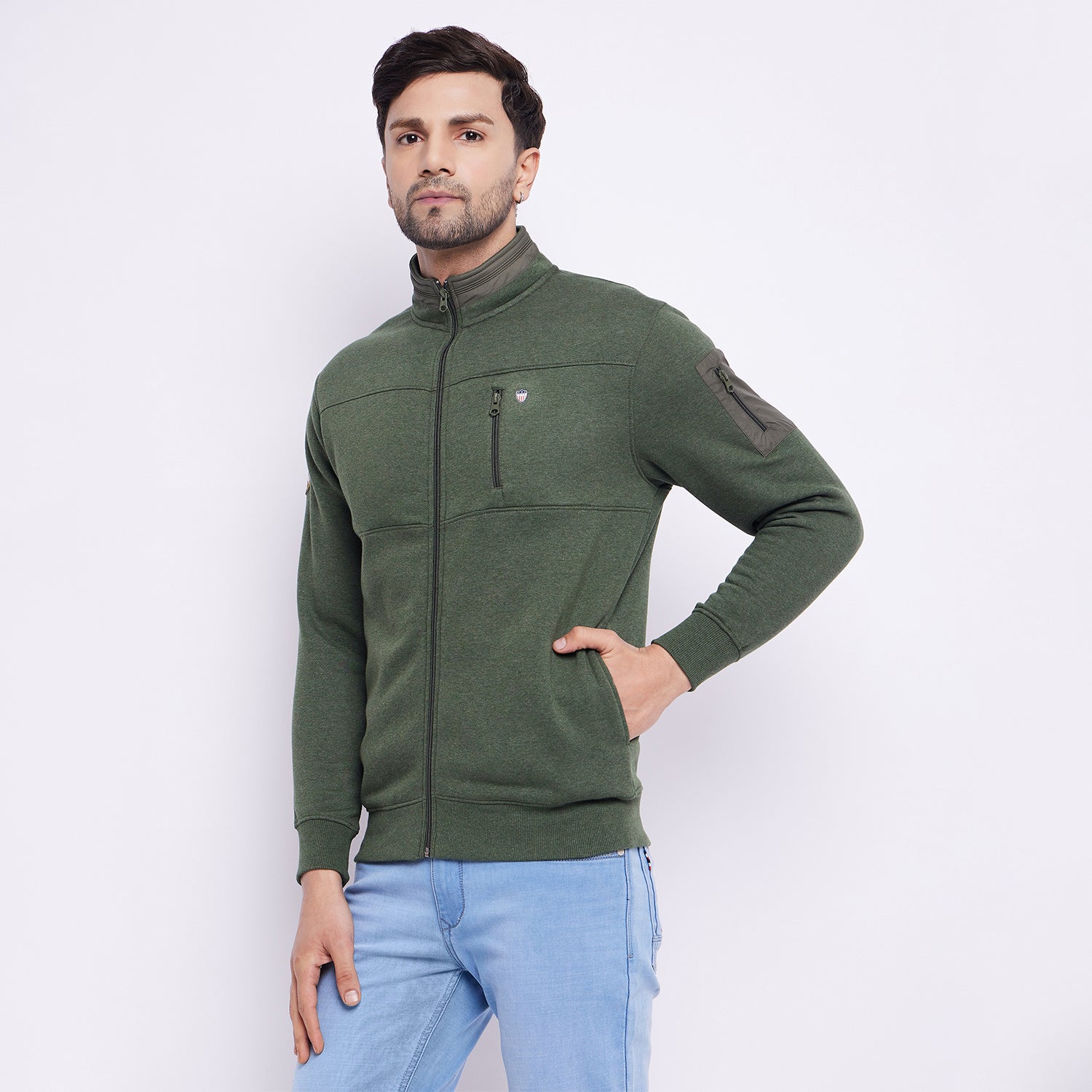 Duke Urban Men Zipper Sweatshirt (LF6326)