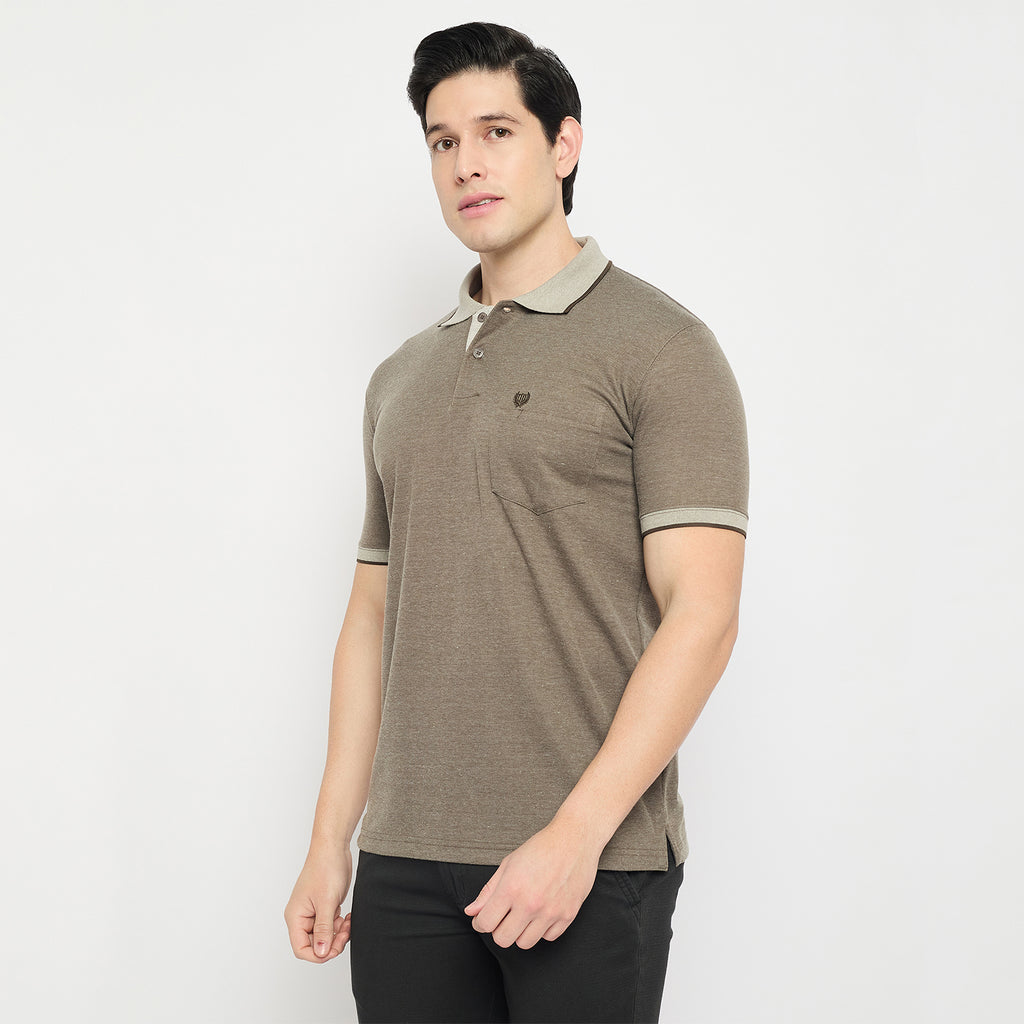 Duke Urban Men Half Sleeve Cotton Collared Tshirt (MSD67)