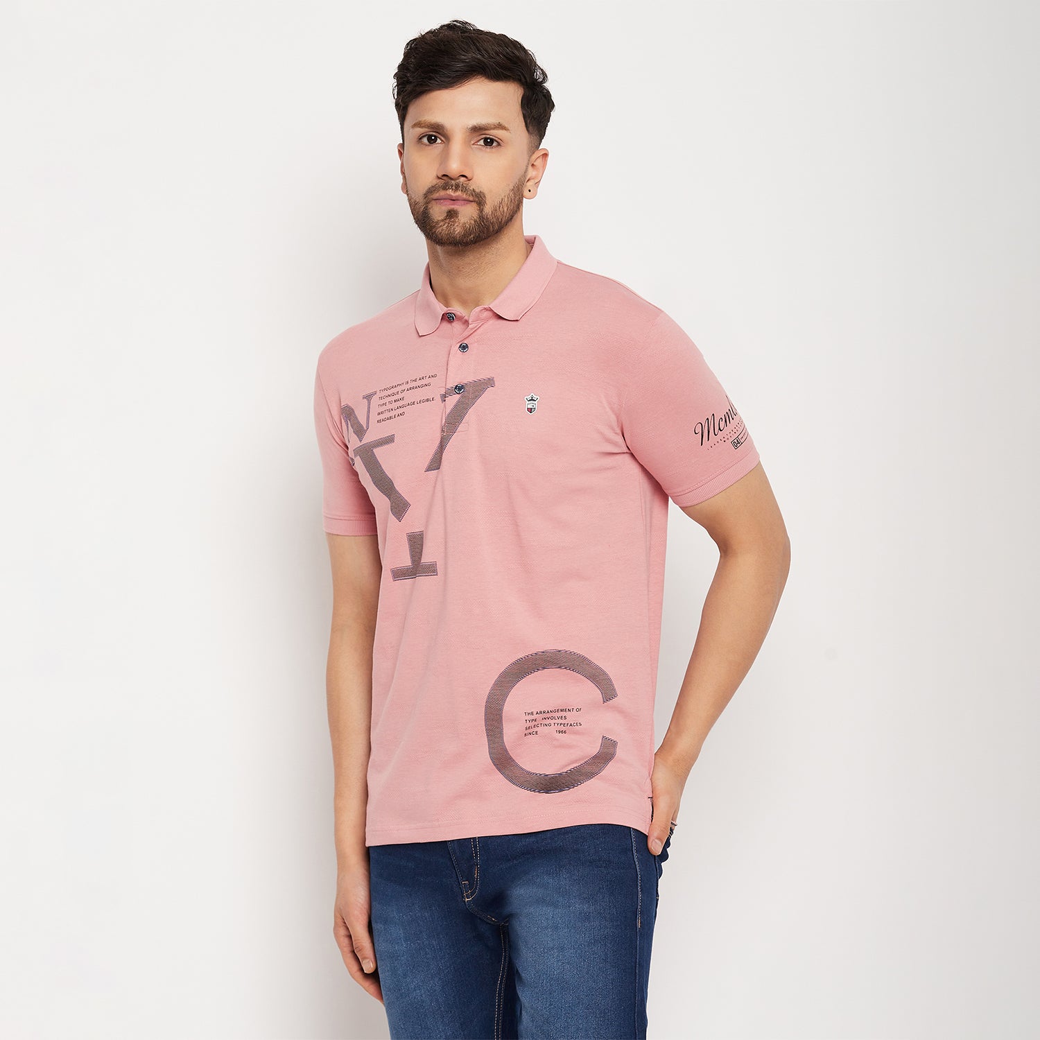 Duke Stardust Men Half Sleeve Cotton T-shirt (1117)