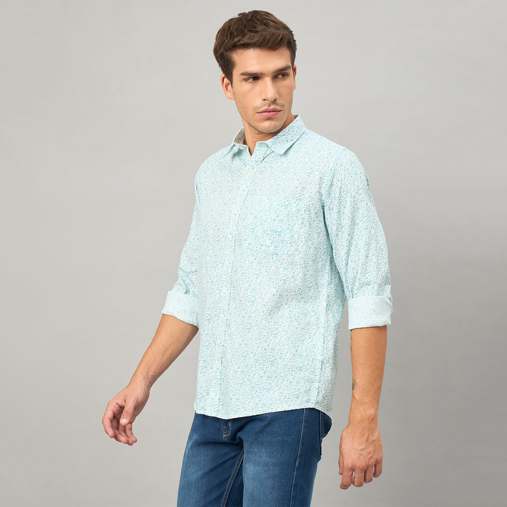 Duke Urban Men Full Sleeve Cotton Shirt (SDO7PRU)