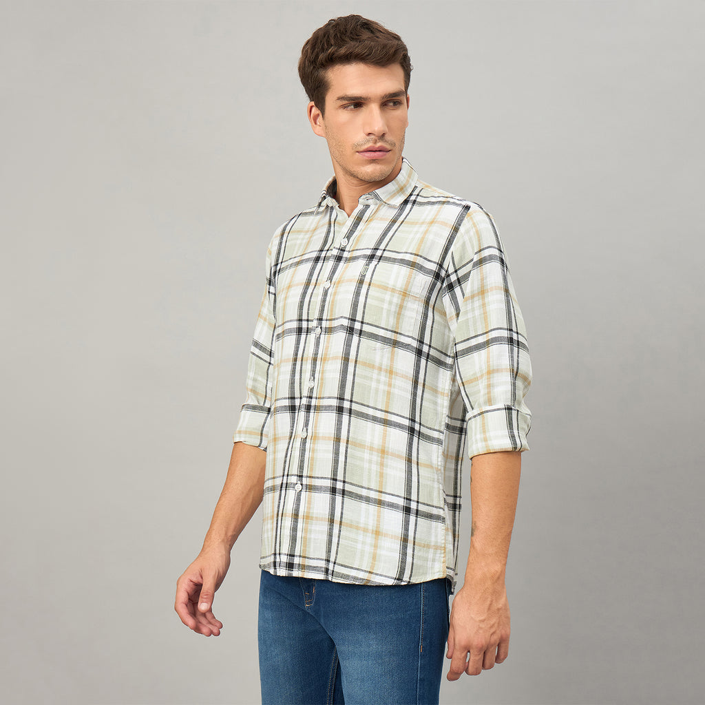Duke Urban Men Full Sleeve Cotton Shirt (SDO8CKAW)