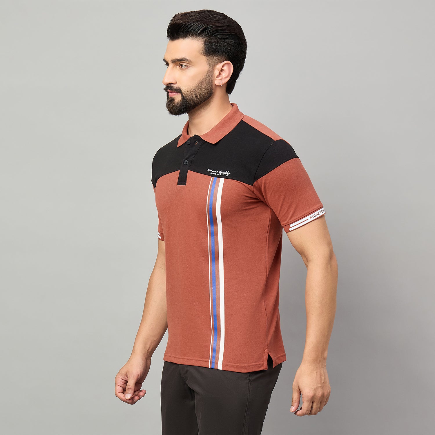 Duke Urban Men Half Sleeve Cotton Tshirt (LF7657)