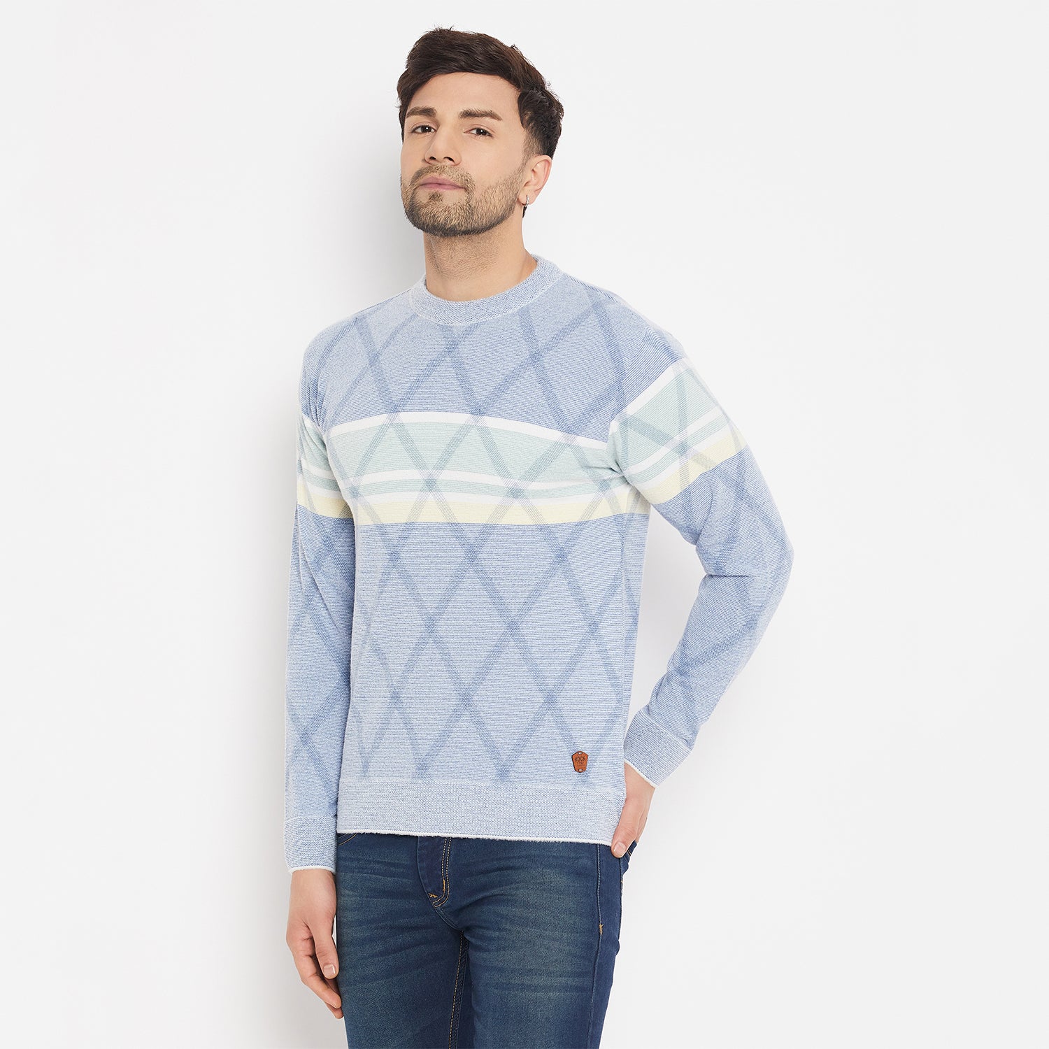 Duke Urban Men Full Sleeve Round Neck Pullover (SDS2105)