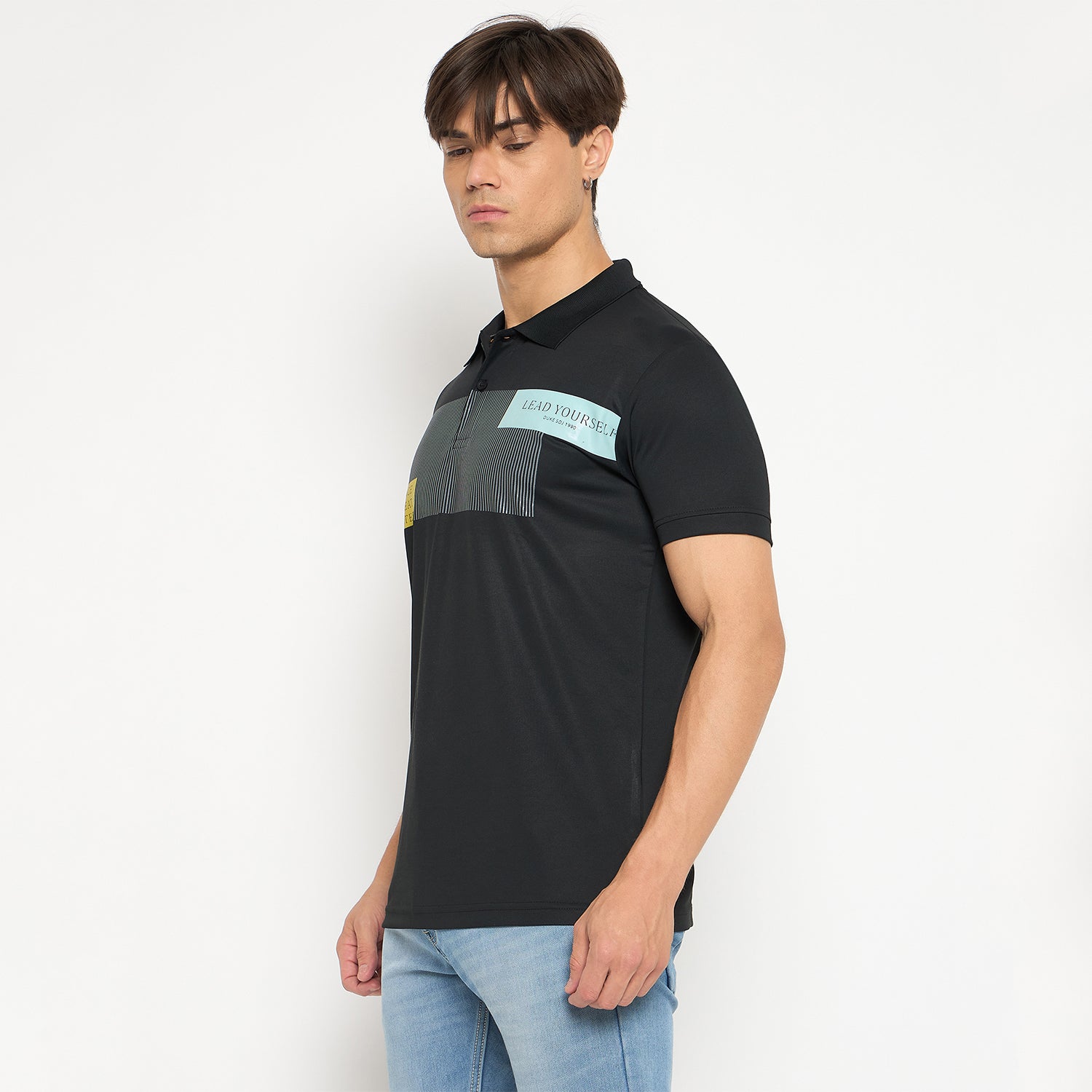 Duke Urban Men Half Sleeve Cotton T-shirt (LF7141)