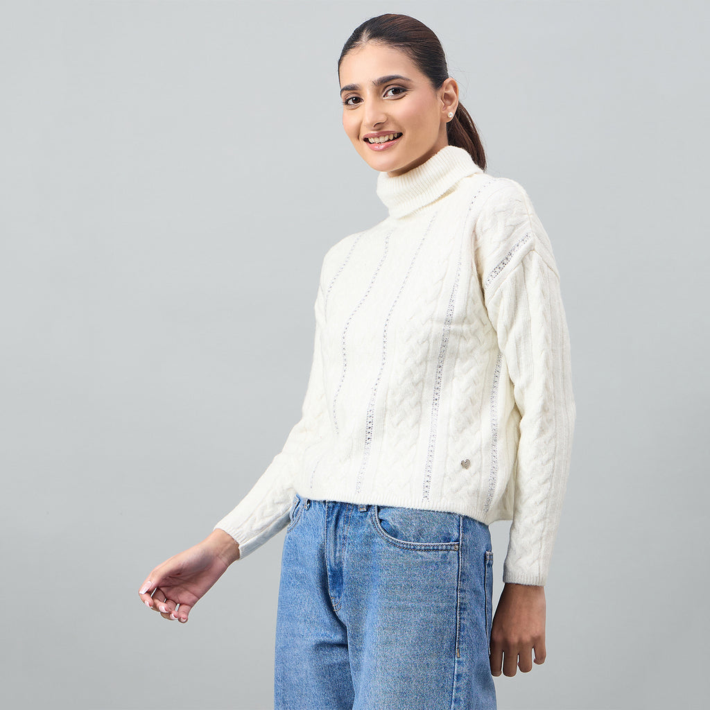 Duke Urban Women Crop Top Sweater (SDS1271)