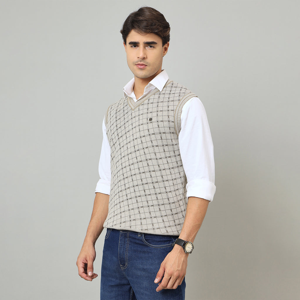 Duke Urban Men V-neck sleeveless sweater (SDS2256)