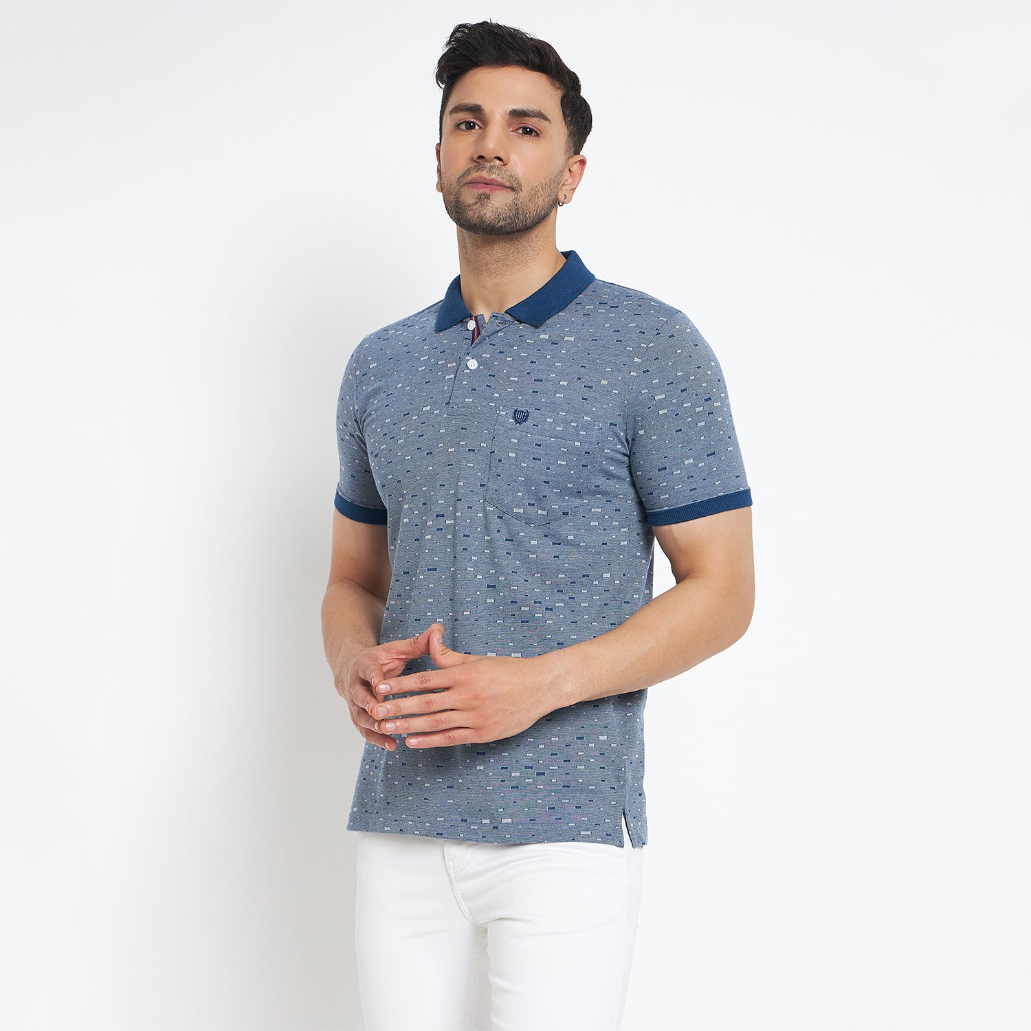 Duke Stardust Men Half Sleeve Cotton T-shirt (LF7041)
