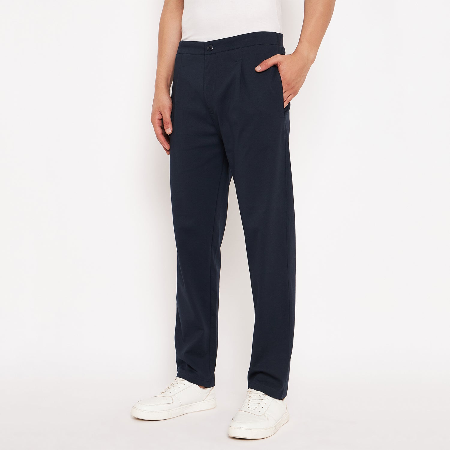 Duke Urban Men Solid Track Pant (LF5661)