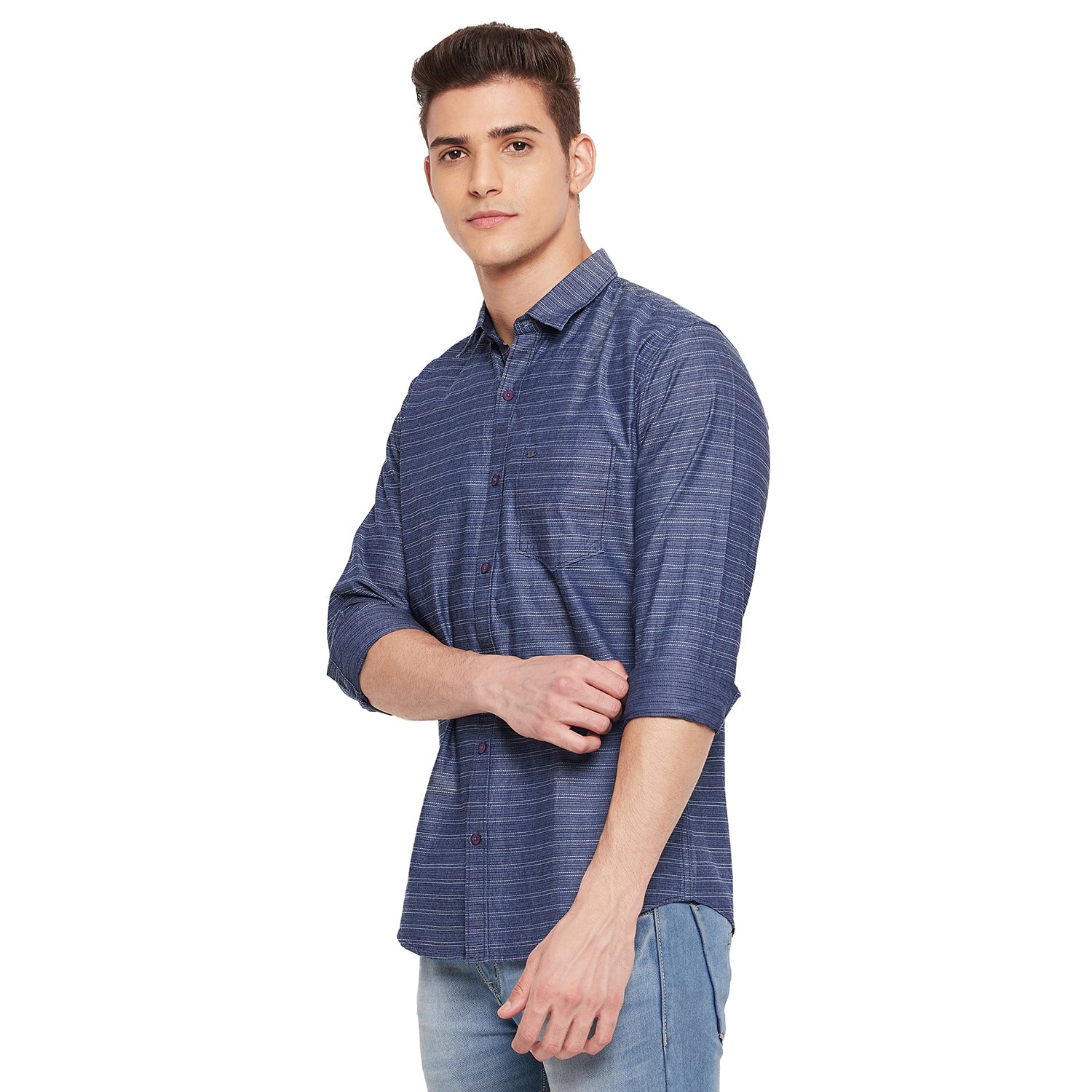 Duke Urban Men Full Sleeve Cotton Shirt (SDO8704)