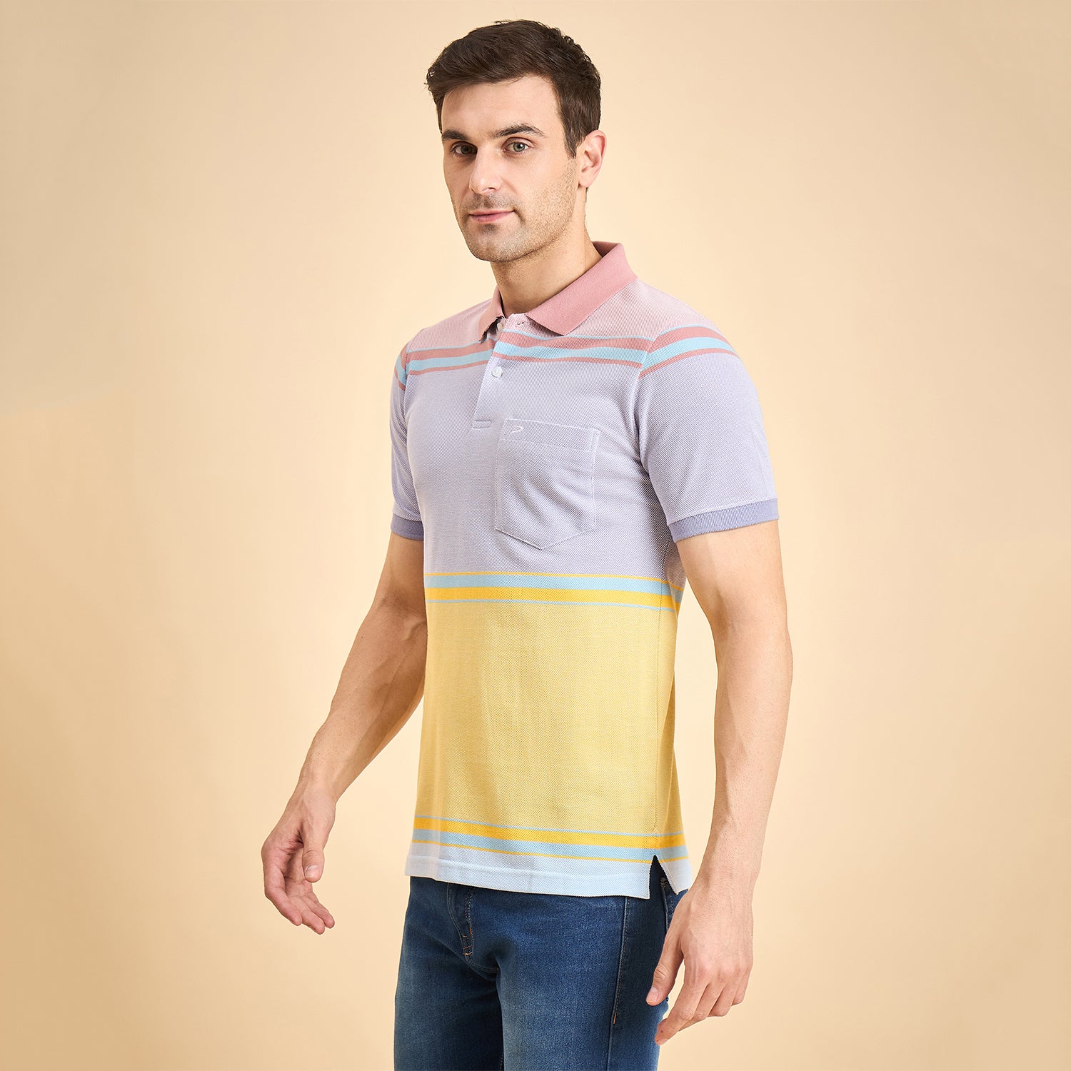 Duke Urban Men Half Sleeve Cotton Polo Tshirt (ON2087)