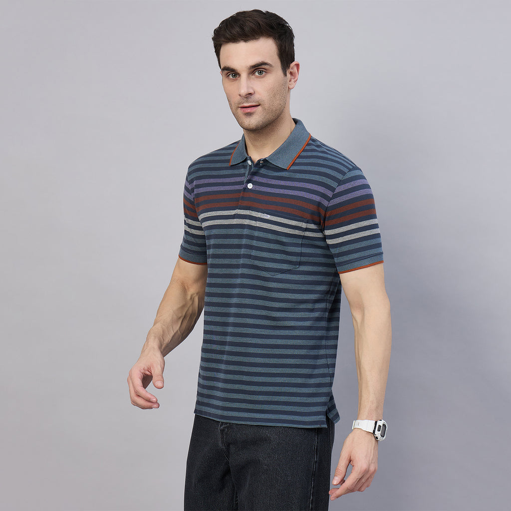 Duke Urban Men Half Sleeve Cotton Polo Tshirt (ON2121)