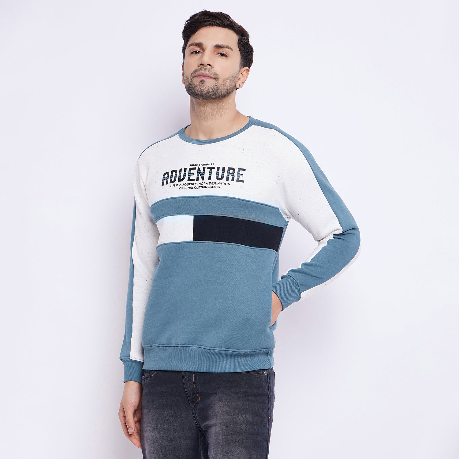 Duke Urban Men Round Neck Sweatshirt (LF6283)