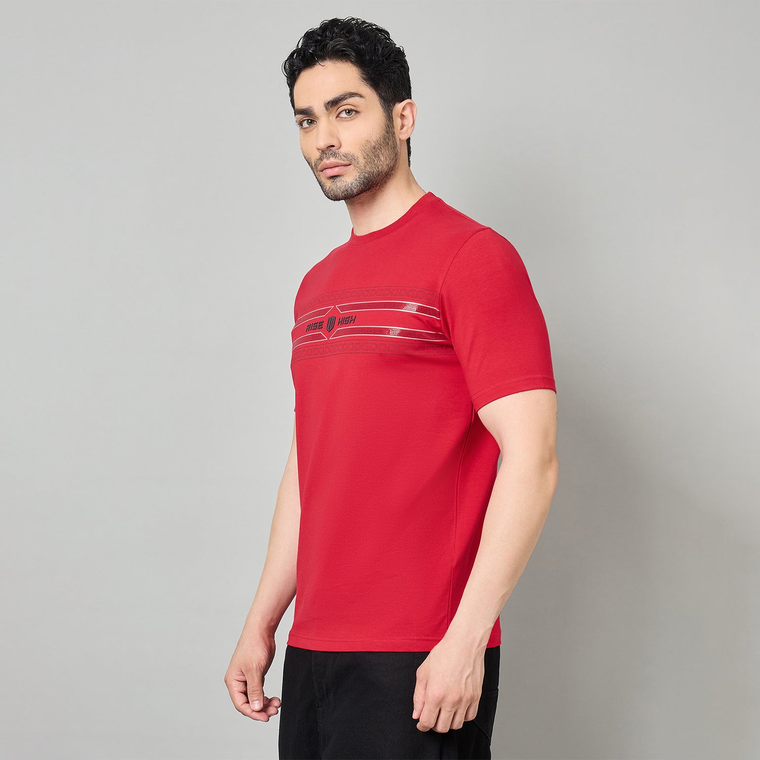 Duke Urban Men Half Sleeve Cotton Tshirt (LF7542)