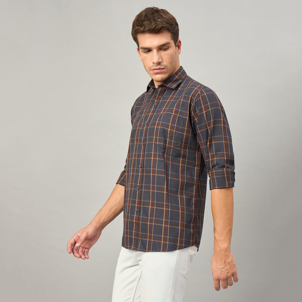 Duke Urban Men Full Sleeve Cotton Shirt (SDO8CKBA)