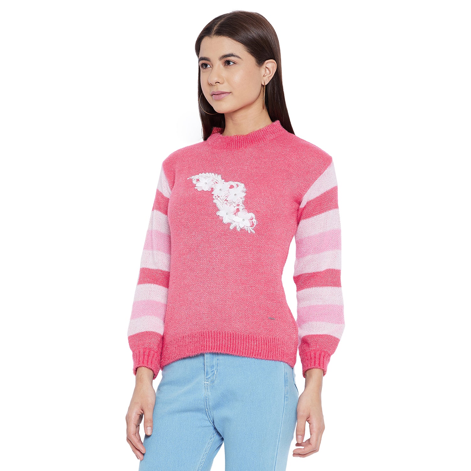 Duke Urban Women Full Sleeve Round Neck Pullover (SDS929)
