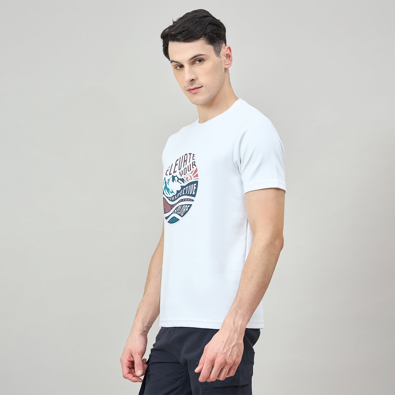 Duke Urban Men Half Sleeve Cotton Tshirt (LF7502)