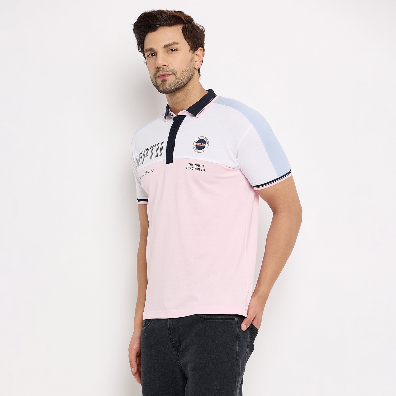 Duke Urban Men Half Sleeve Cotton T-shirt (LF7190)