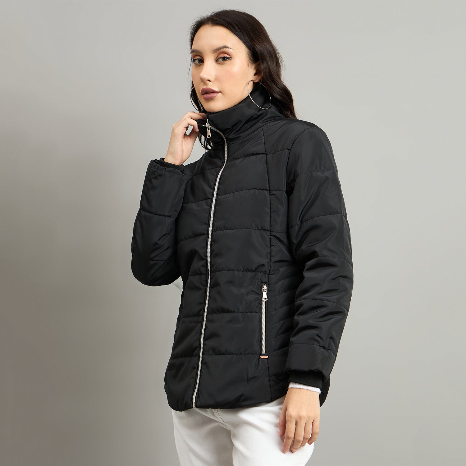 Duke Urban Women Short Style Collared Jacket (SDZ4112)