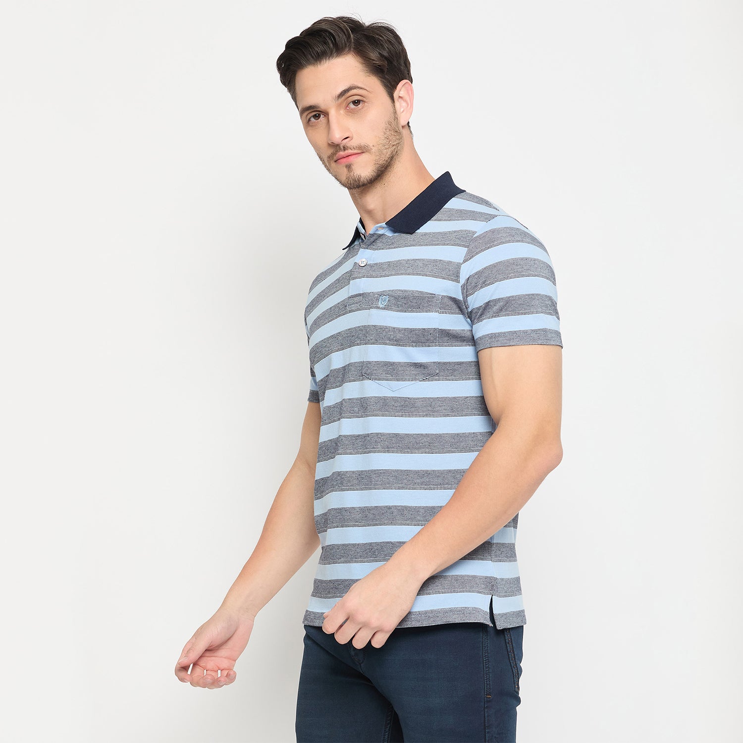 Duke Strardust Men Half Sleeve Cotton T-shirt (LF5882)