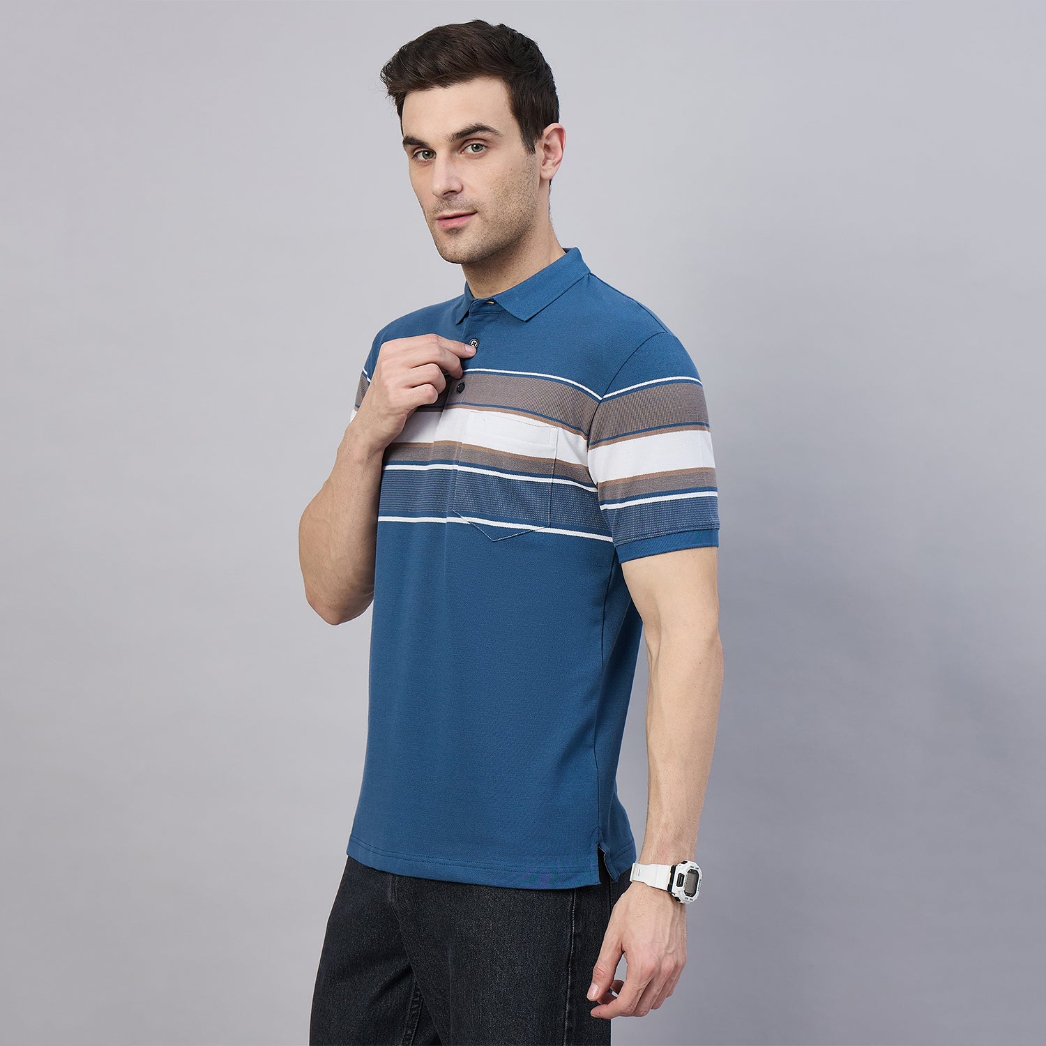 Duke Urban Men Half Sleeve Cotton Polo Tshirt (ON3070)