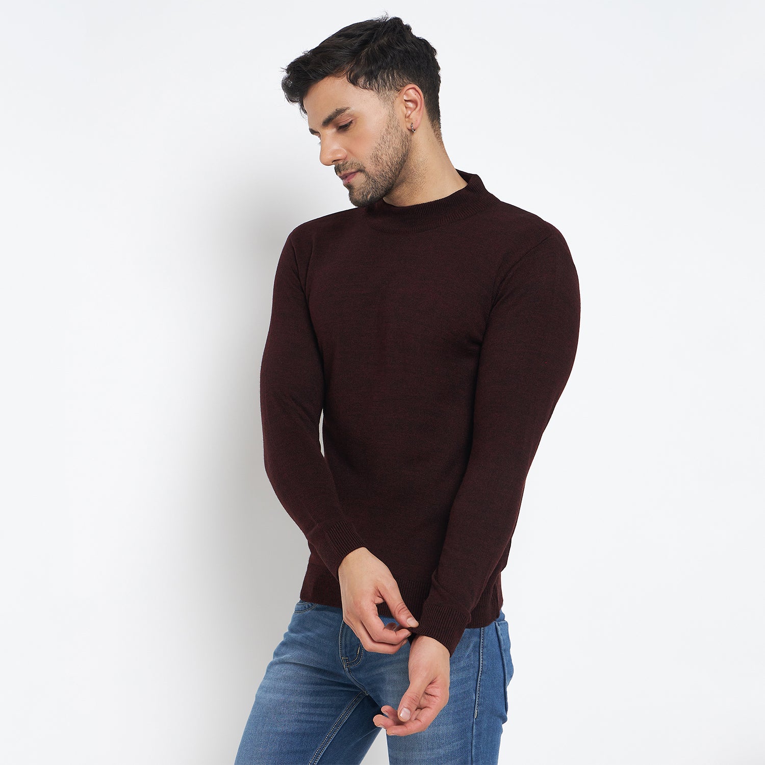 Duke Urban Men Full Sleeve T Neck Pullover (SDS8000)