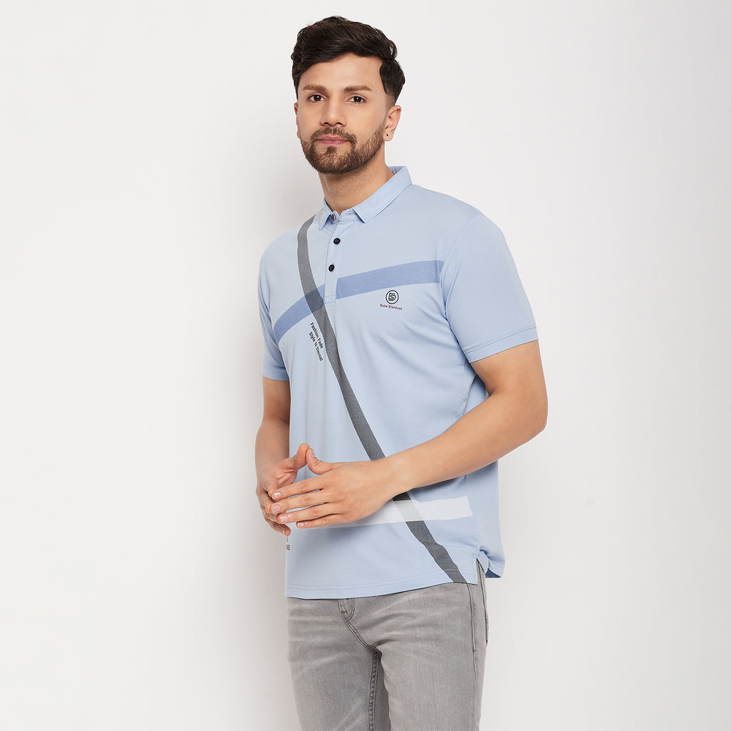 Duke Stardust Men Half Sleeve Cotton T-shirt (LF5857)
