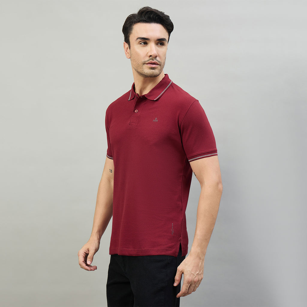 Duke Men Half Sleeve Cotton Smart Fit Casual T-shirt (SD73)
