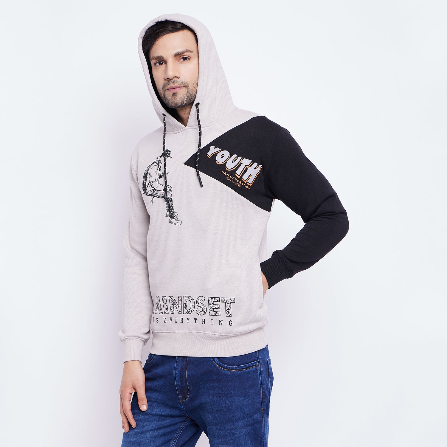Duke Urban Men Hooded Sweatshirt (LF6240)