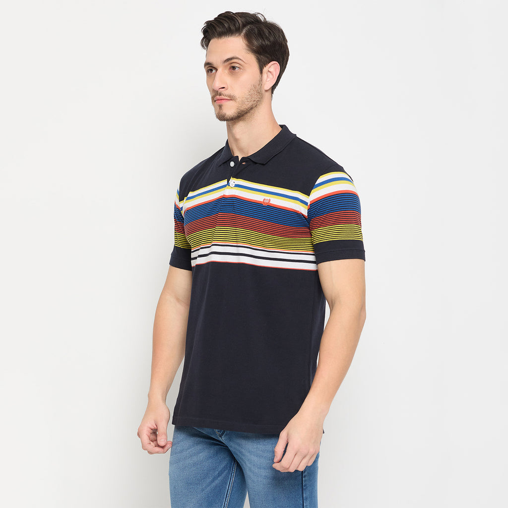 Duke Strardust Men Half Sleeve Cotton T-shirt (LF7067)