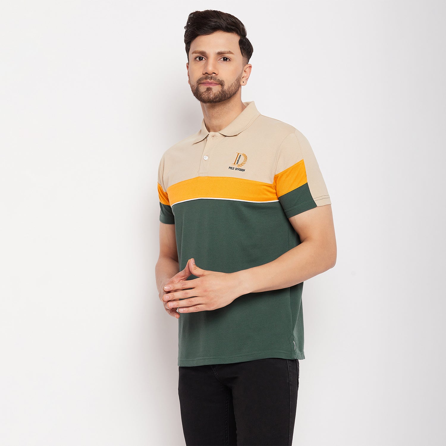 Duke Stardust Men Polo Neck Half Sleeve Cotton T-shirt (1149)