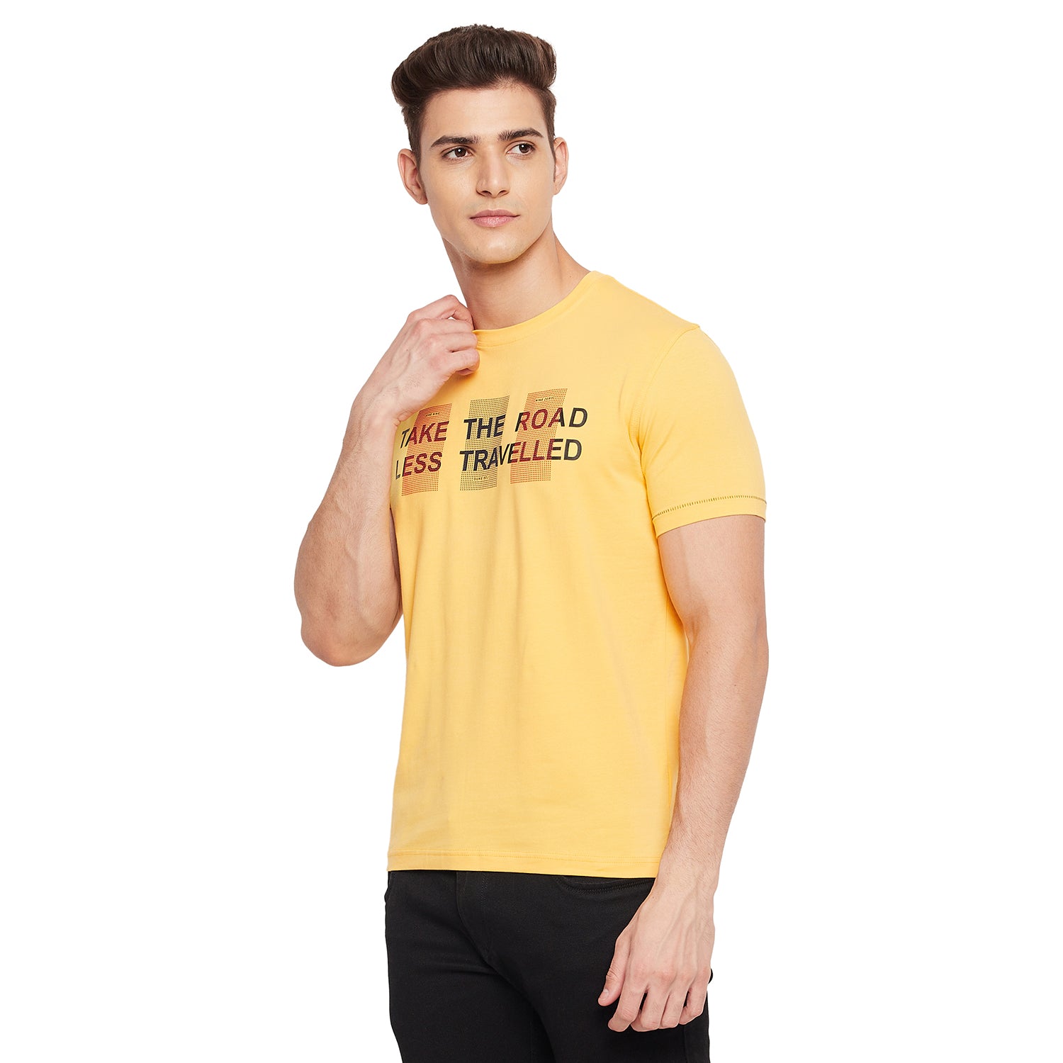 Duke Urban Men Half Sleeve Cotton T-shirt (LQSD4135)