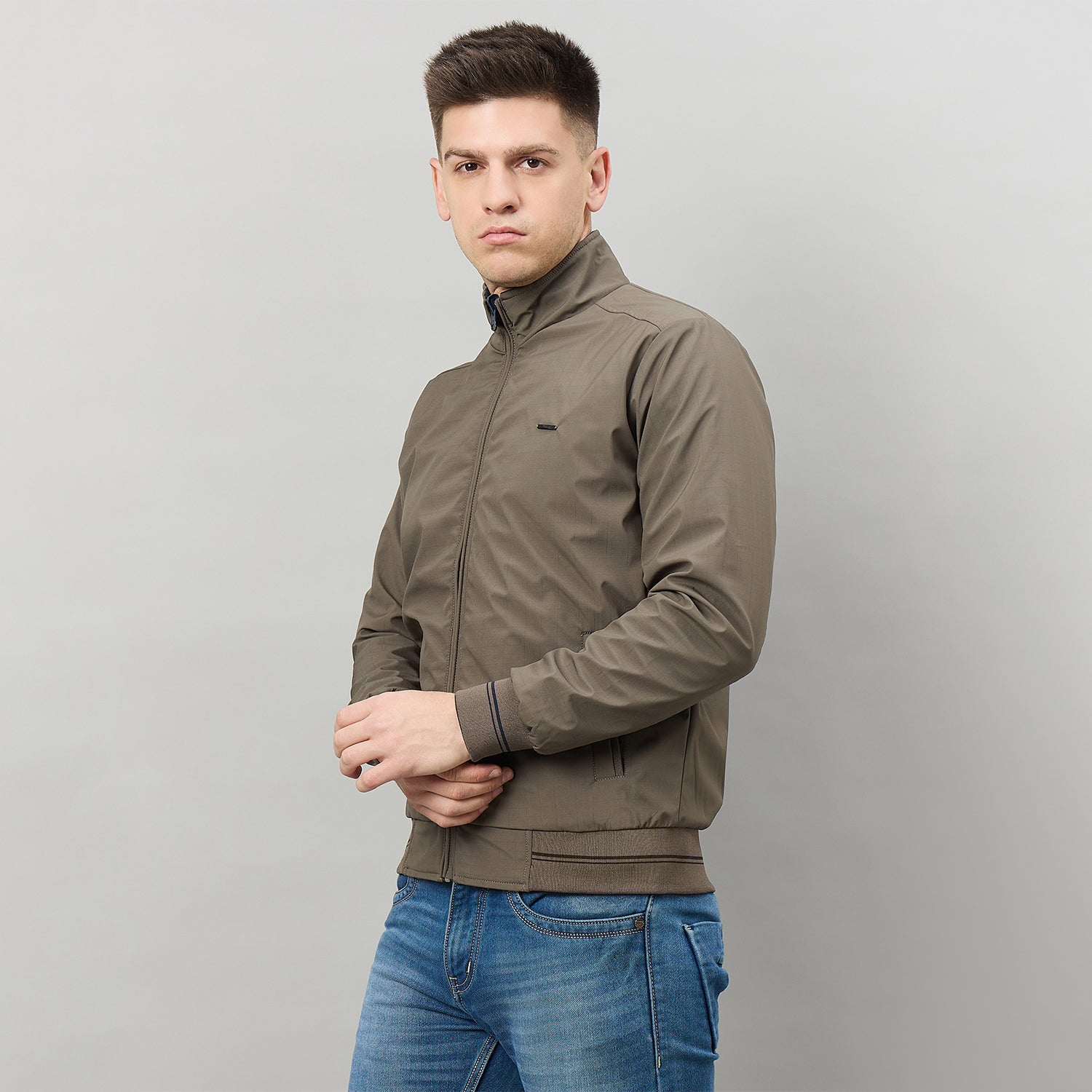 Duke Urban Men Full Sleeve Reversible Slim fit Jacket (SDZ3235)