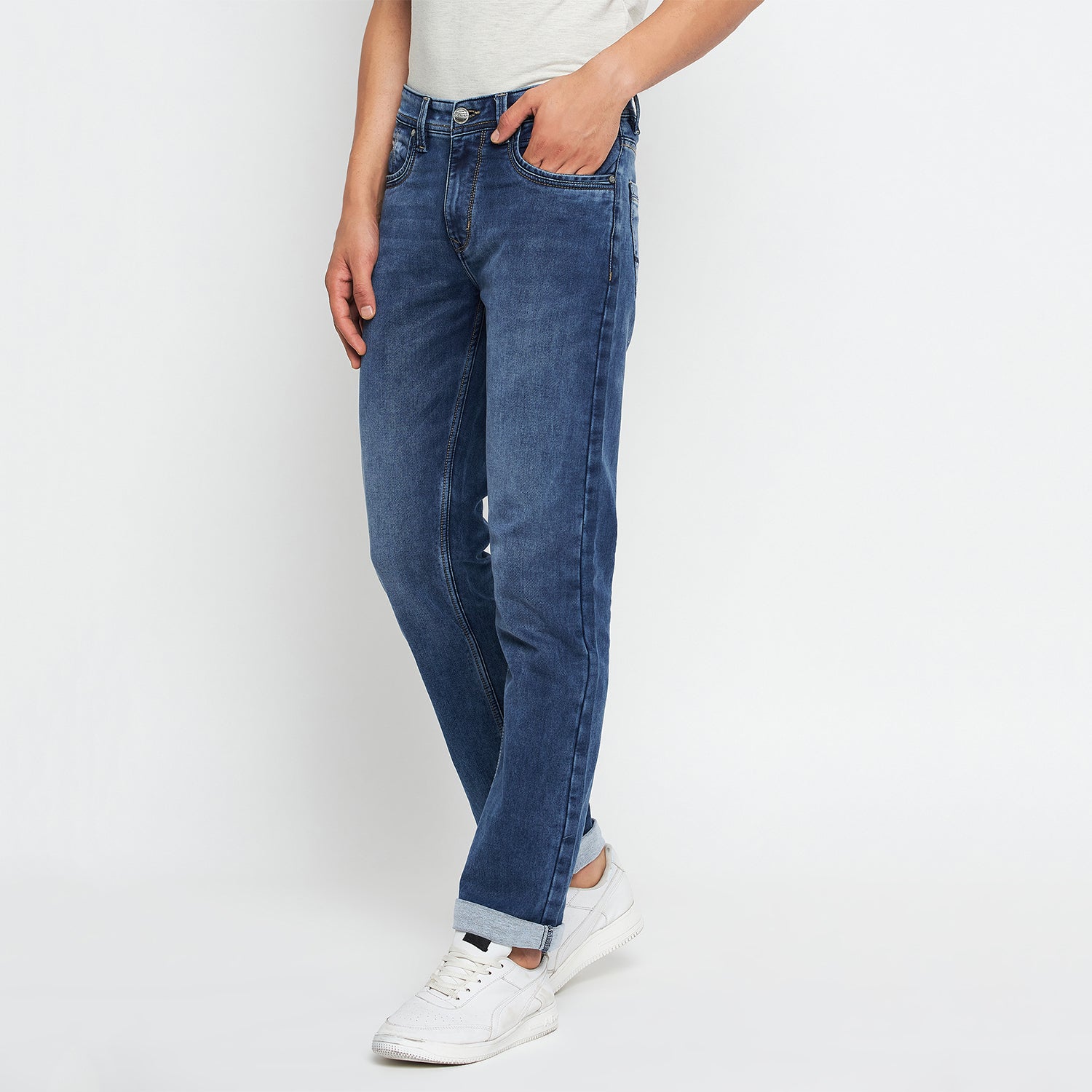Duke Stardust Men Slim Fit Stretchable Jeans (SDD5355)